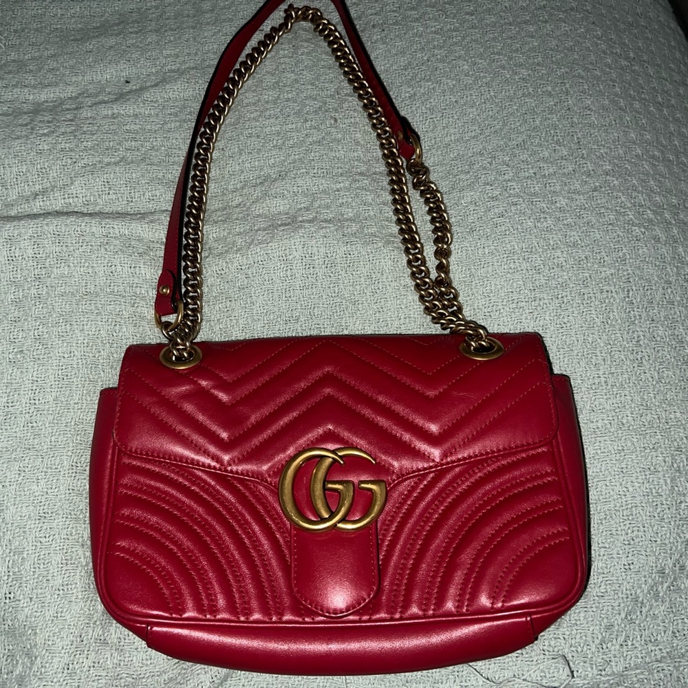 Gucci GG marmont small shoulder bag